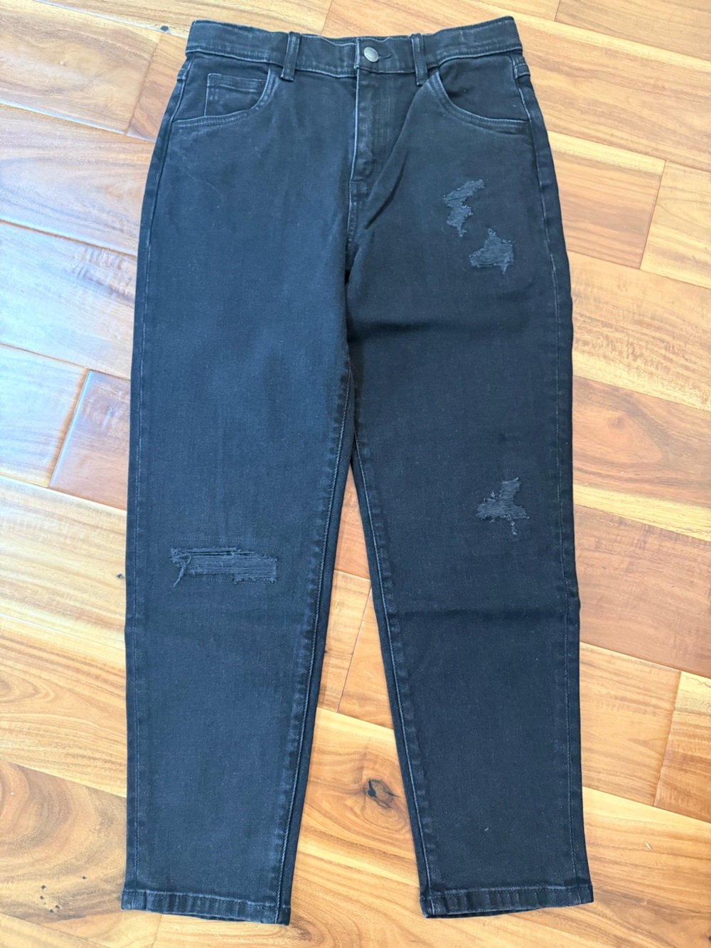 Joe Fresh Black Distressed Girl’s Jeans